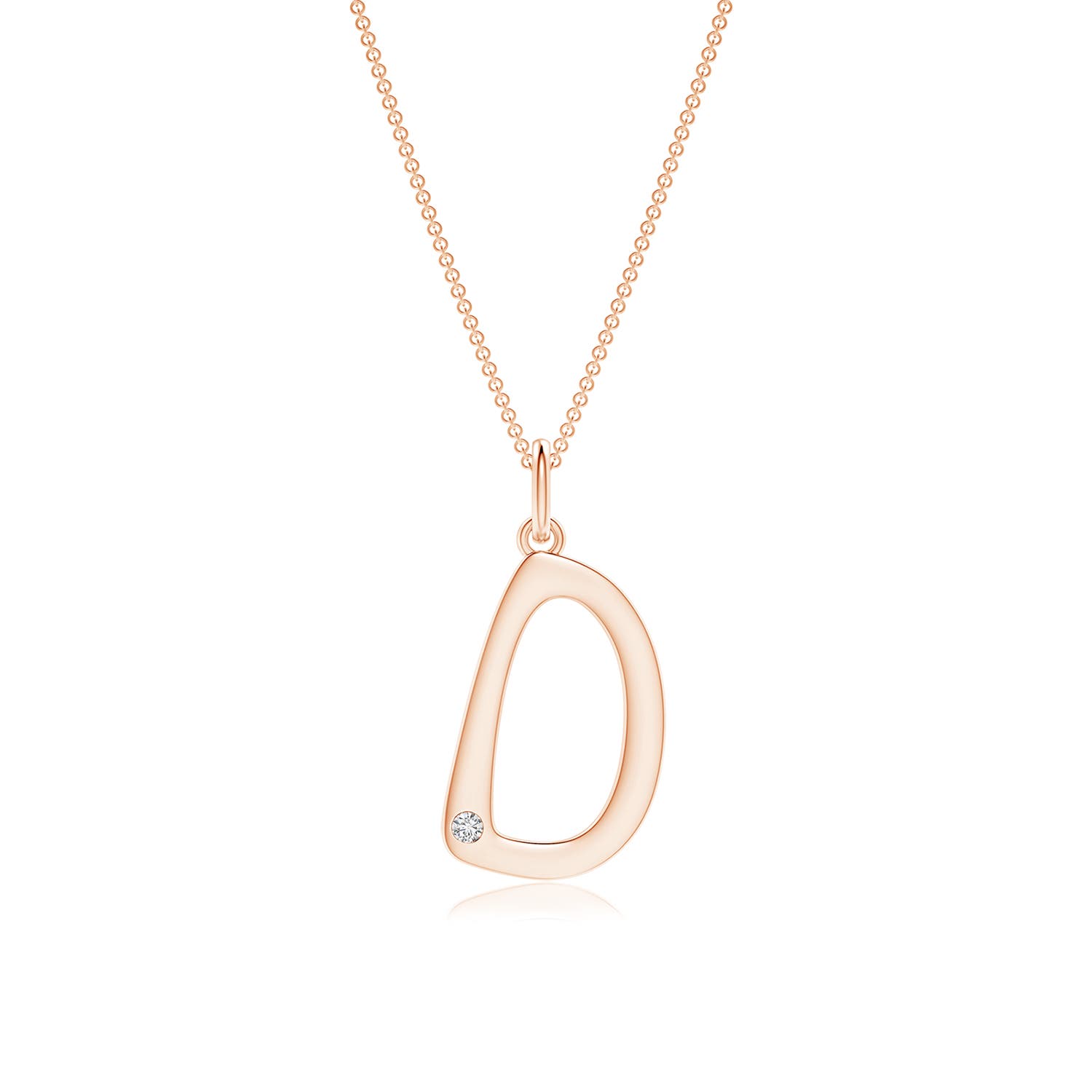 H, SI2 / 0.01 CT / 14 KT Rose Gold