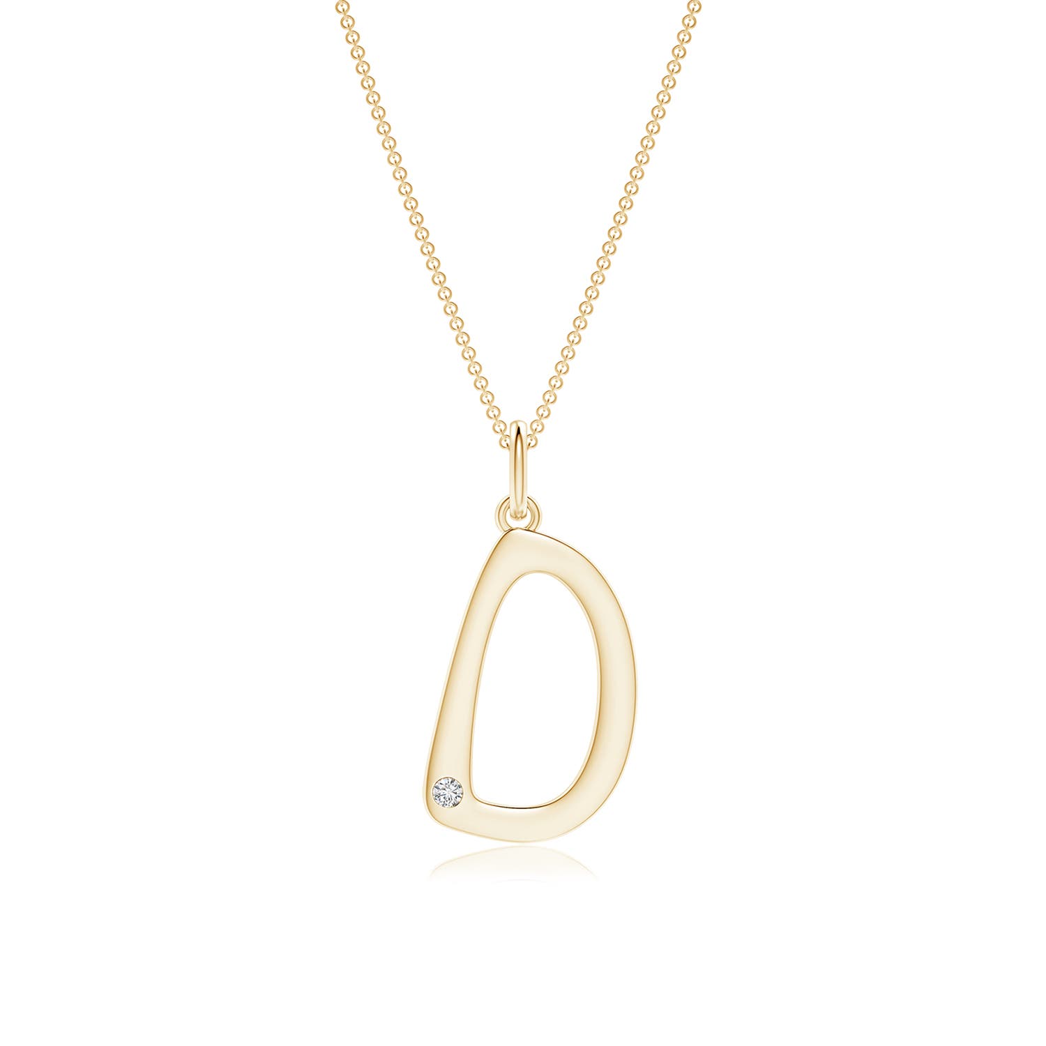 H, SI2 / 0.01 CT / 14 KT Yellow Gold