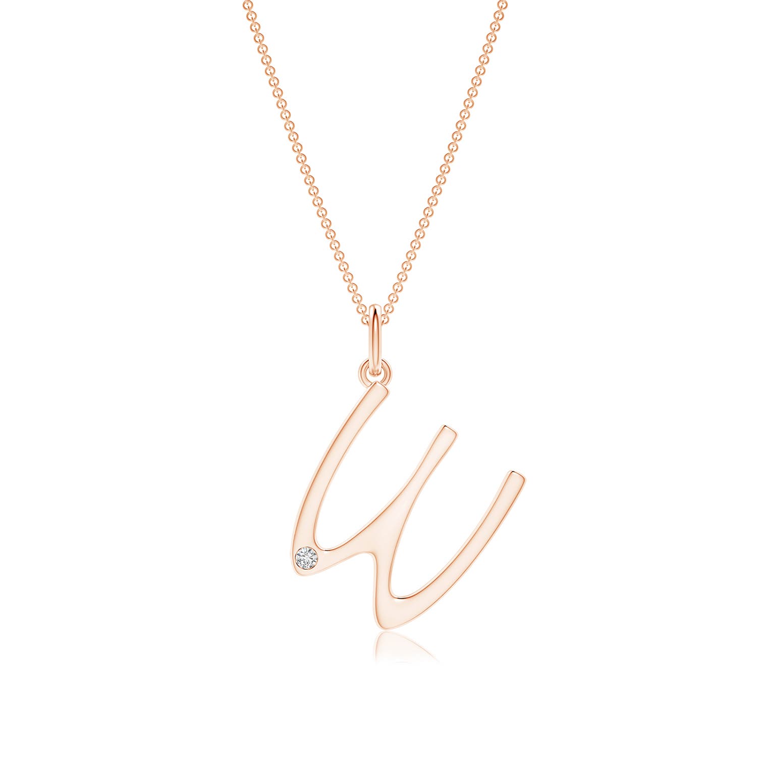 H, SI2 / 0.01 CT / 14 KT Rose Gold