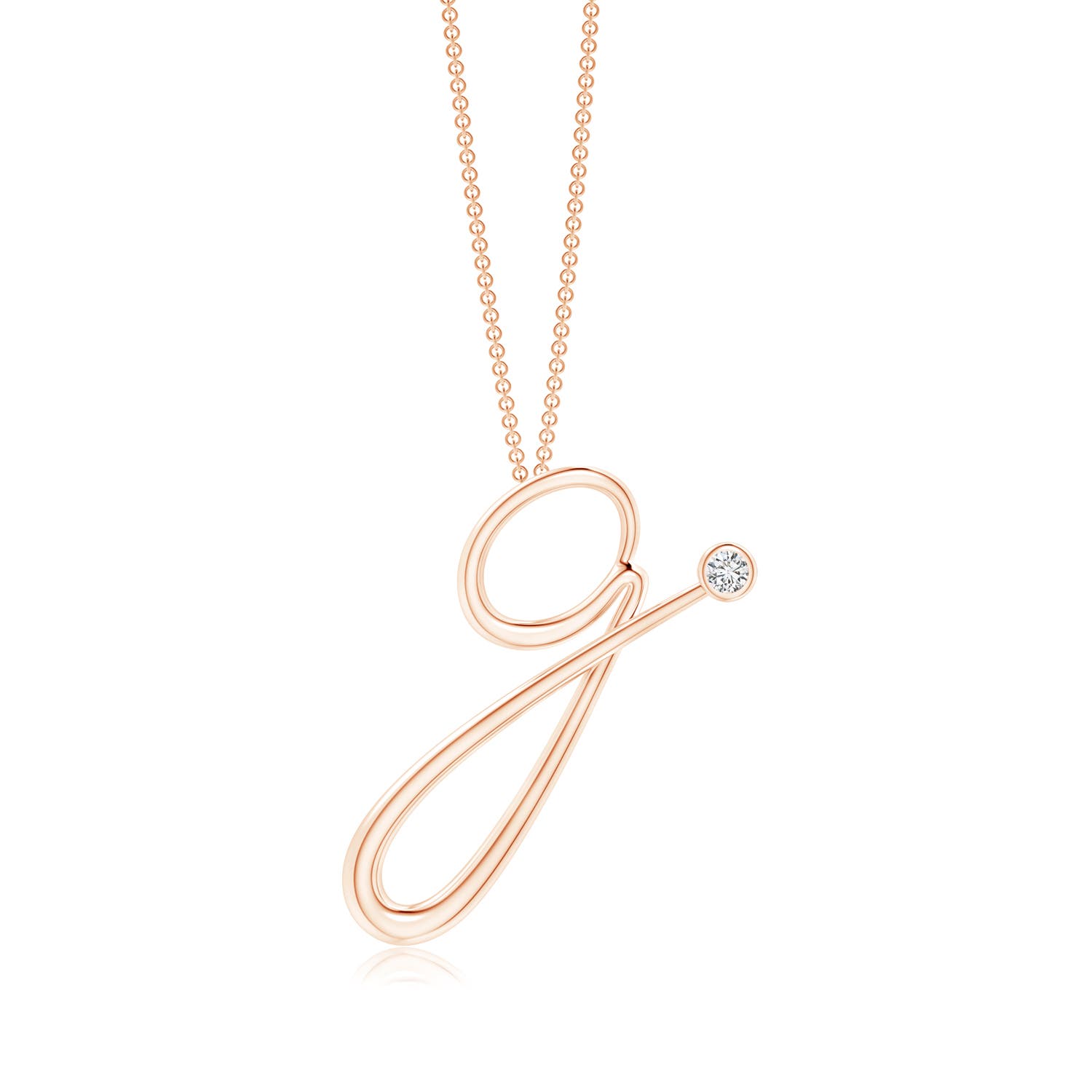 H, SI2 / 0.04 CT / 14 KT Rose Gold