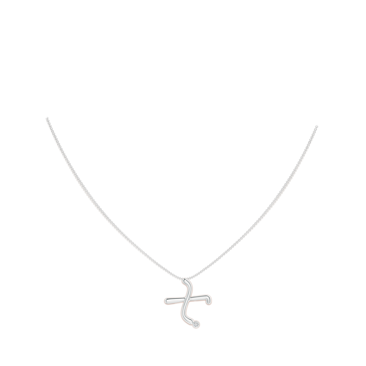 2mm HSI2 Bezel Set Diamond Lowercase 
