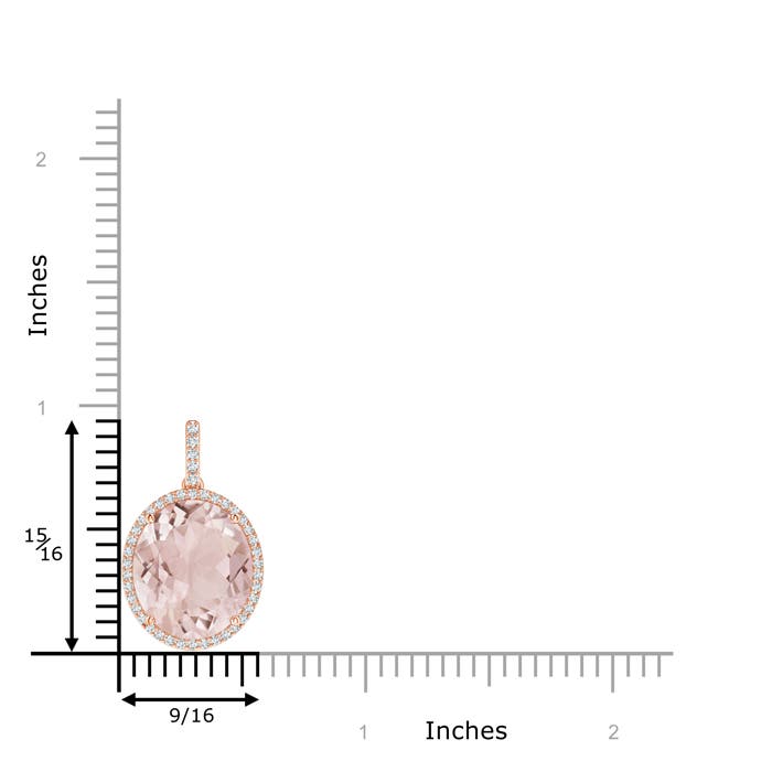 A - Morganite / 7.23 CT / 14 KT Rose Gold