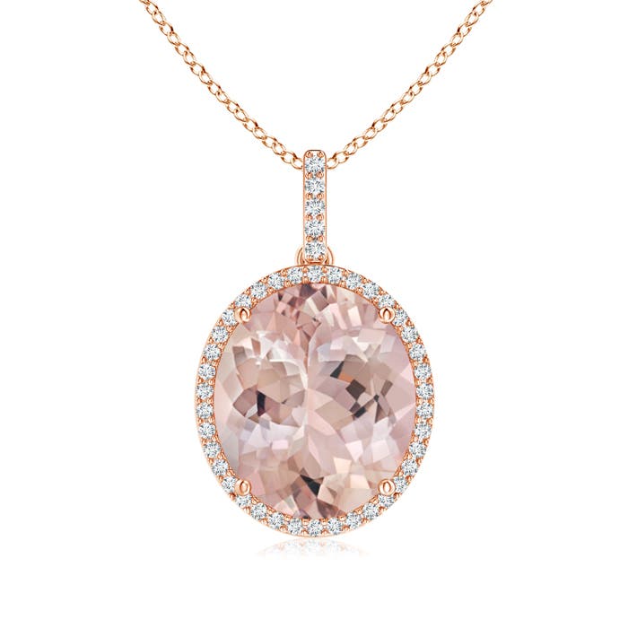 AA - Morganite / 7.23 CT / 14 KT Rose Gold