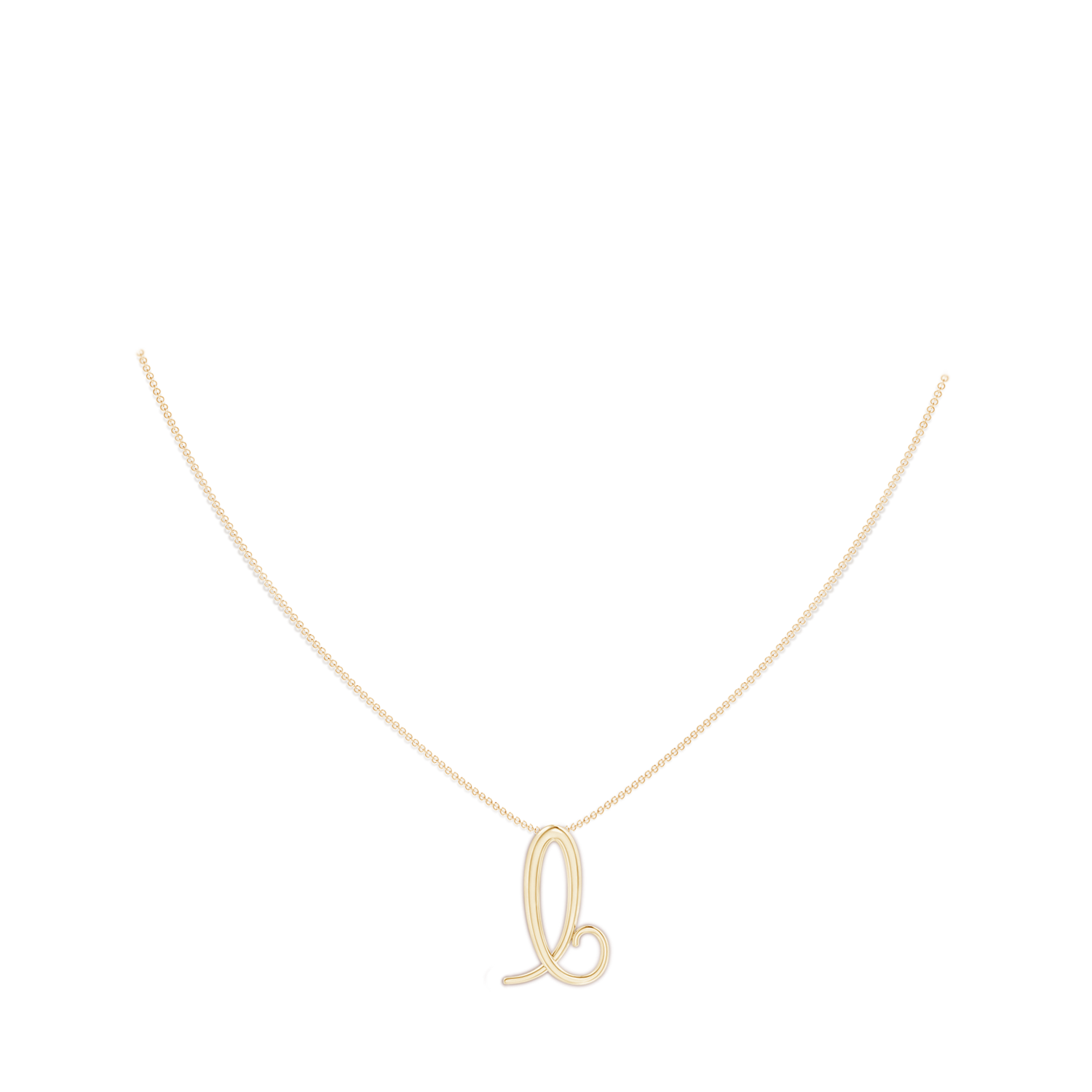 Lowercase b deals necklace