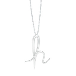 Platinum H Initial Jewellery
