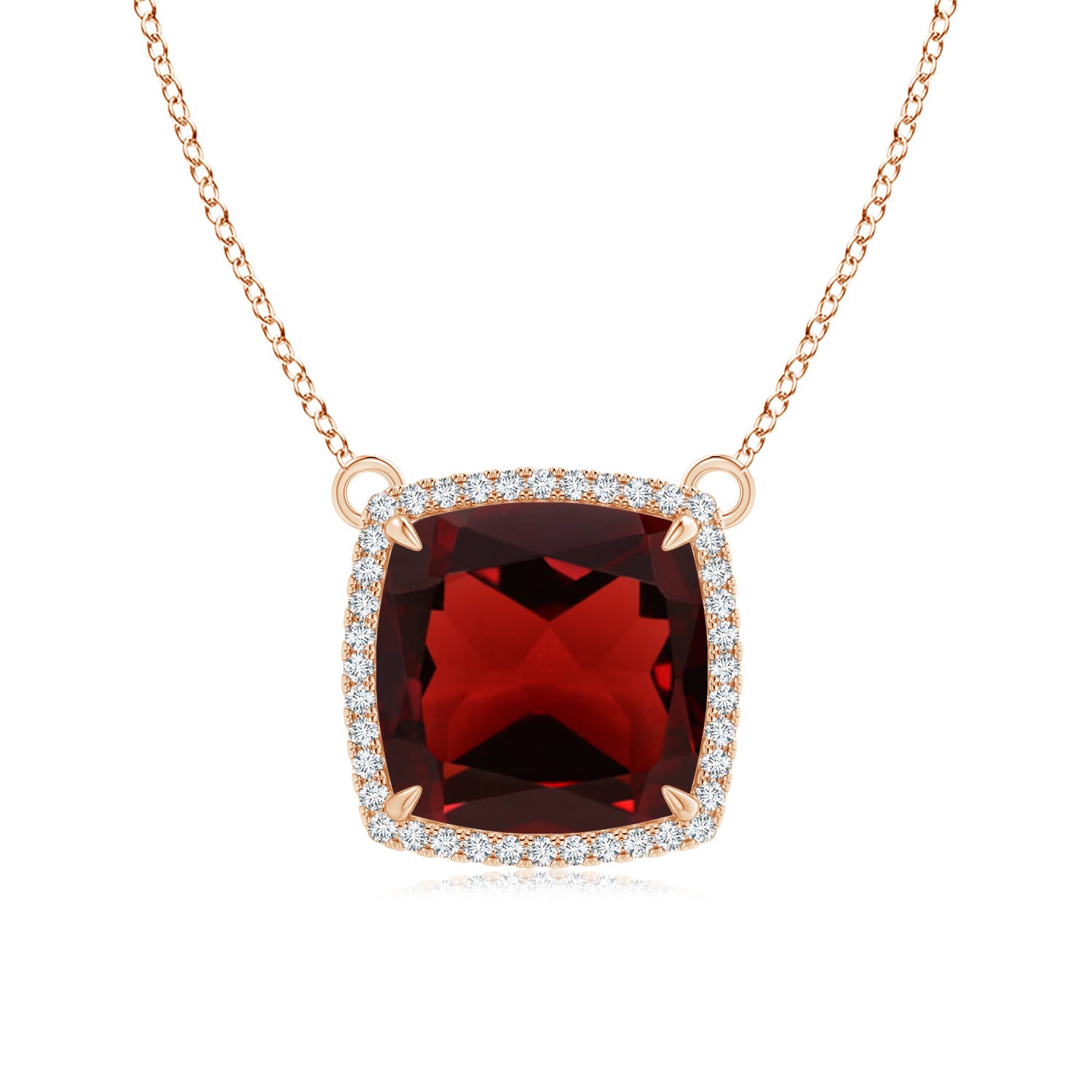 AAA - Garnet / 8.24 CT / 14 KT Rose Gold