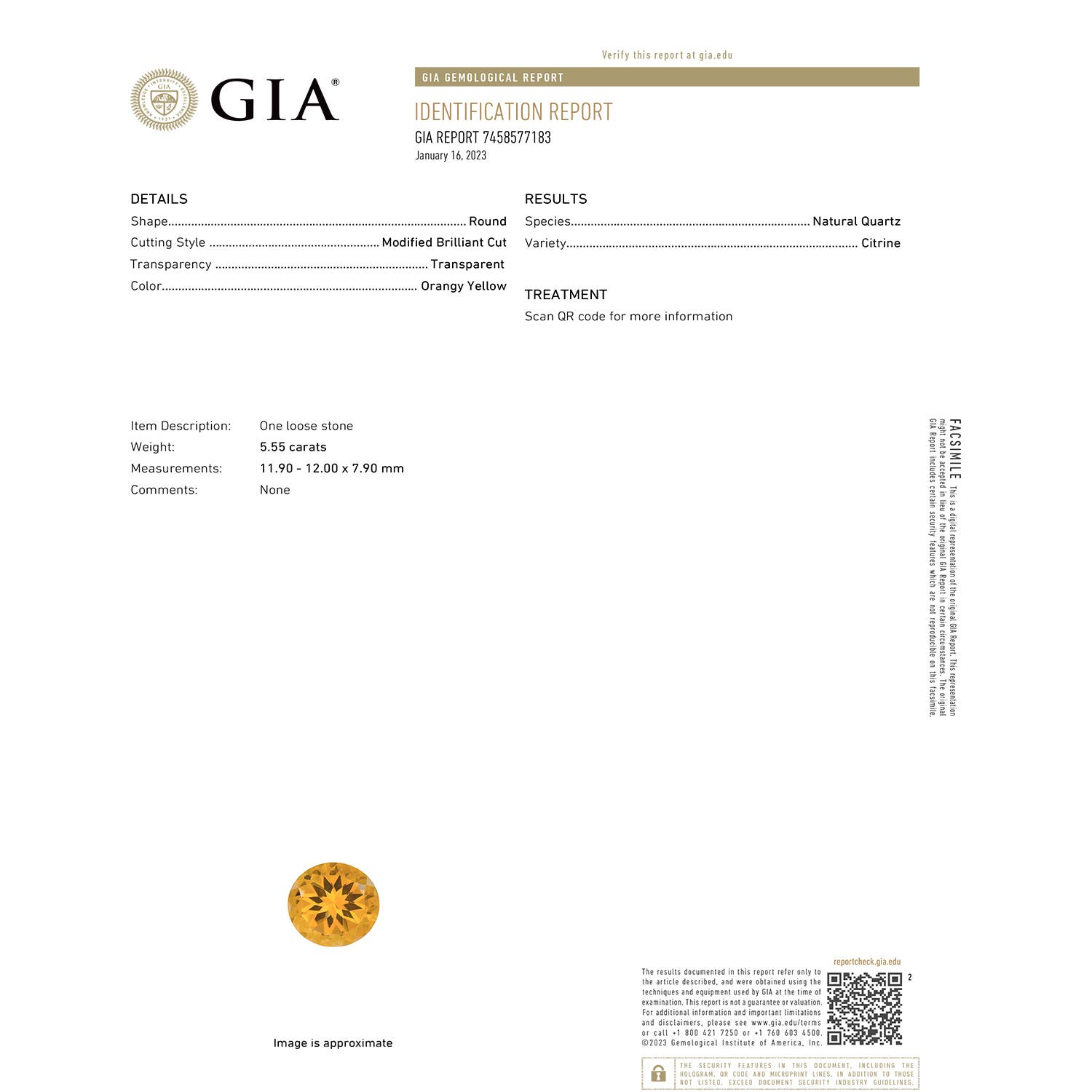 SP1364CTD_H GIA_Certificate - certificate