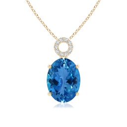 Vintage Inspired Yellow Gold Aquamarine Necklaces & Pendants