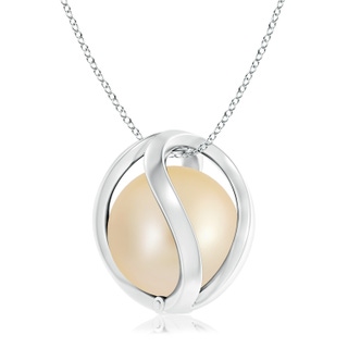 Round AA Golden South Sea Cultured Pearl
