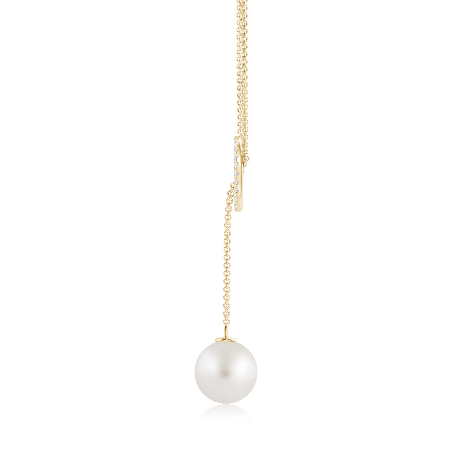 AA - South Sea Cultured Pearl / 5.38 CT / 14 KT Yellow Gold