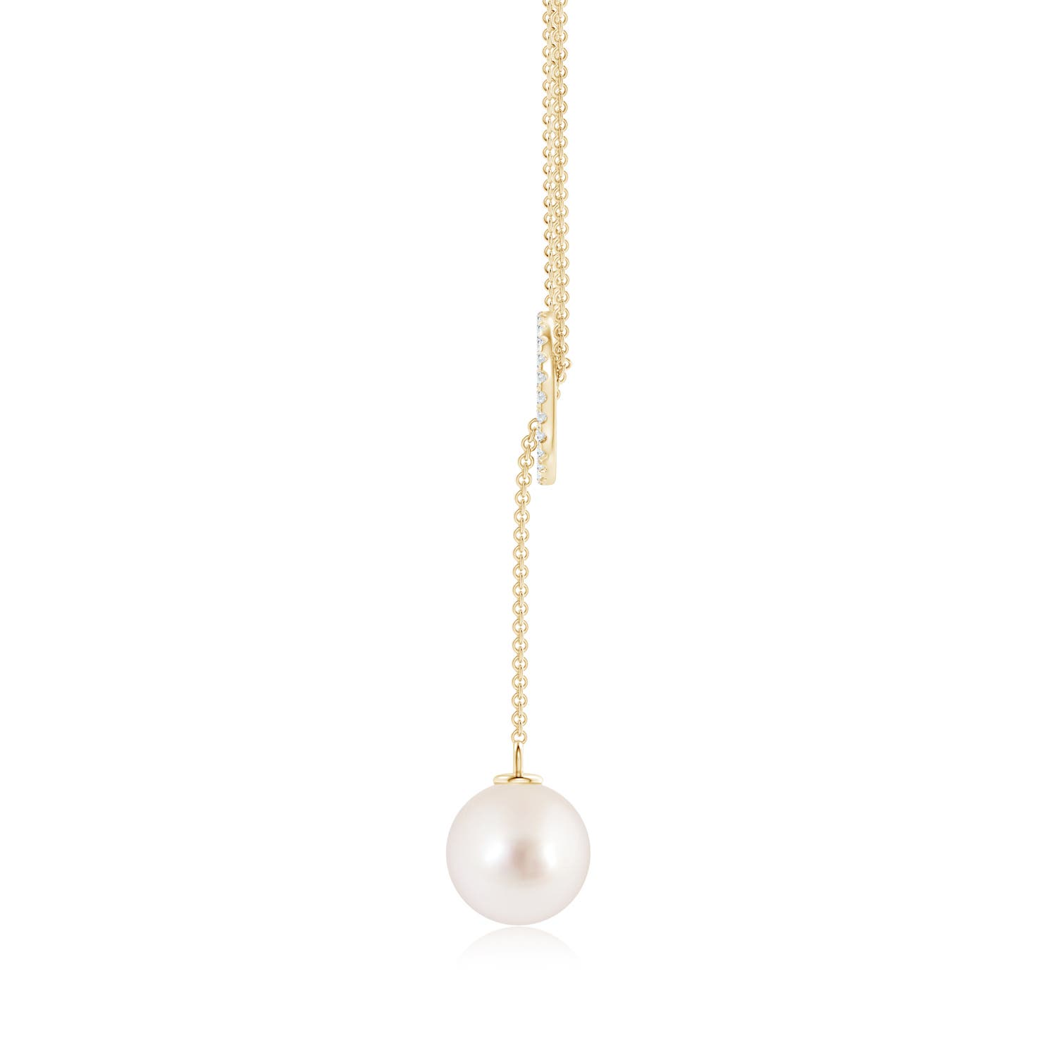 AAAA - South Sea Cultured Pearl / 5.38 CT / 14 KT Yellow Gold