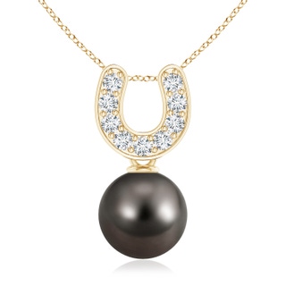 Round AAA Tahitian Cultured Pearl