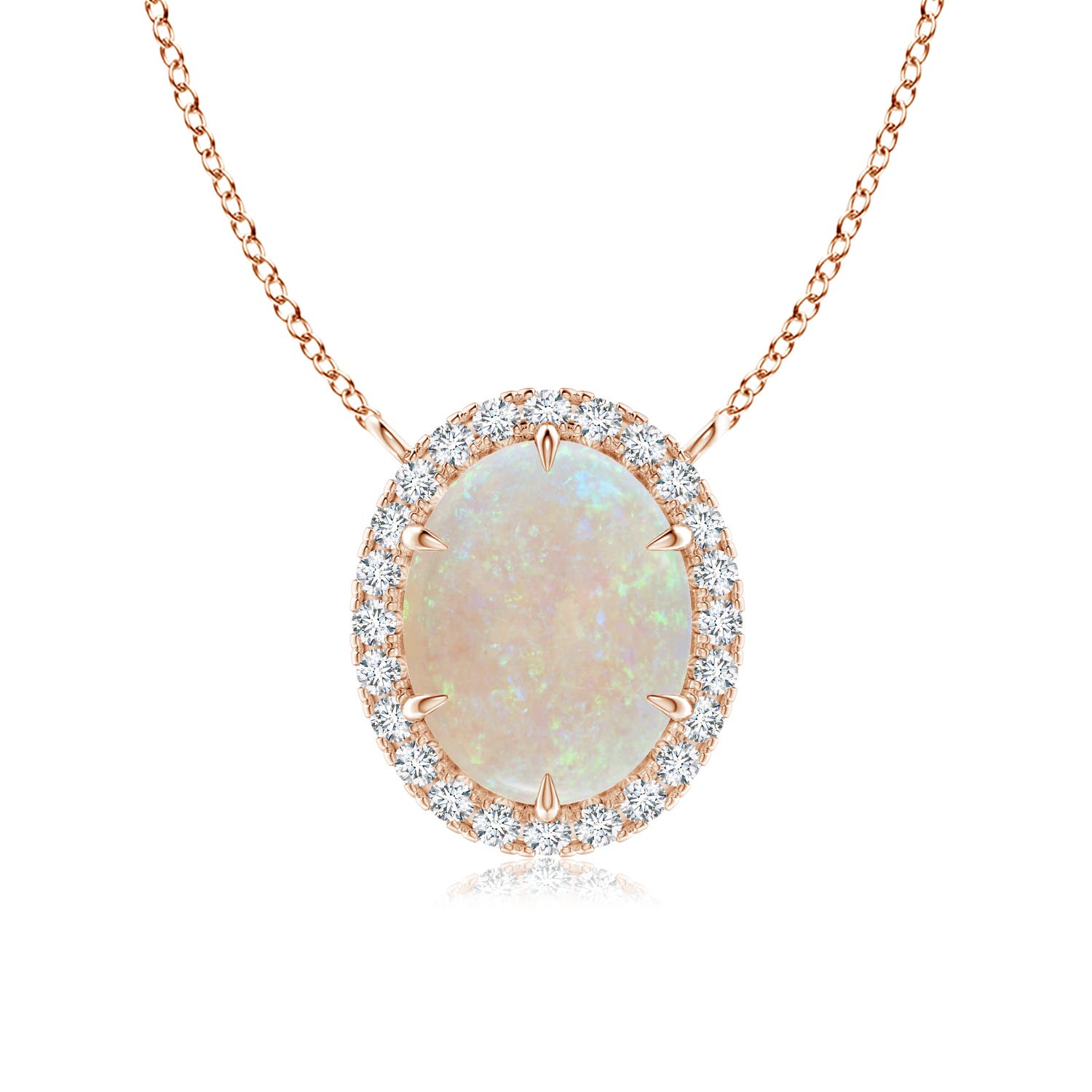 AA - Opal / 1.64 CT / 14 KT Rose Gold