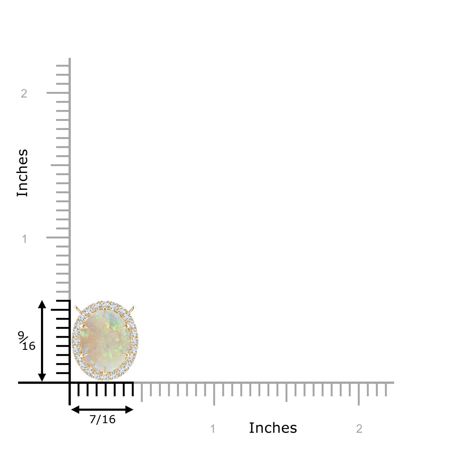 AAA - Opal / 1.64 CT / 14 KT Yellow Gold