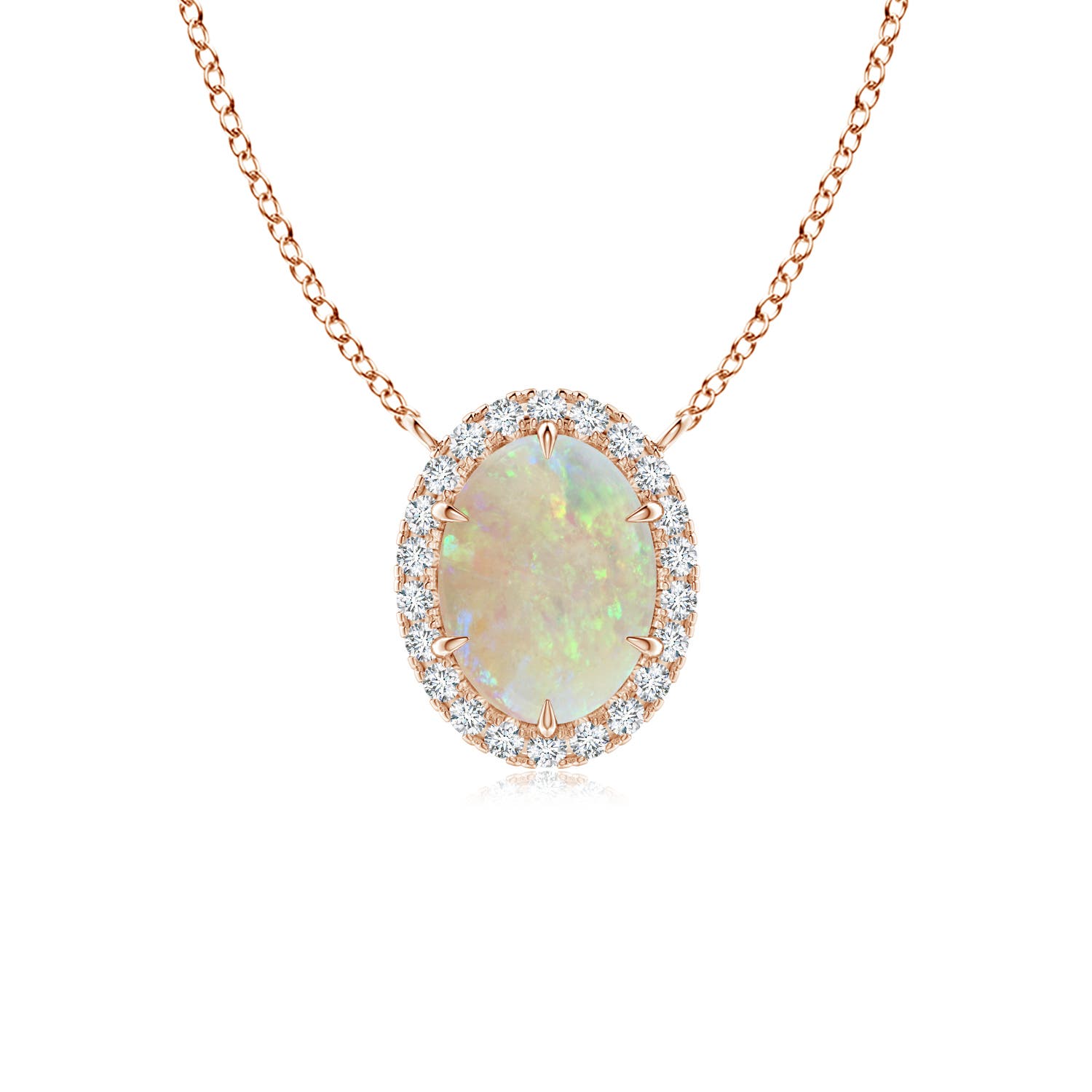 AAA - Opal / 0.91 CT / 14 KT Rose Gold