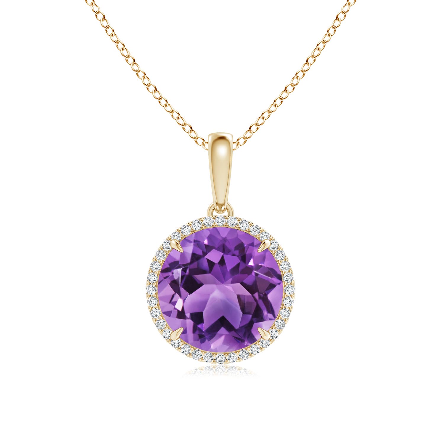 AA - Amethyst / 5.68 CT / 14 KT Yellow Gold