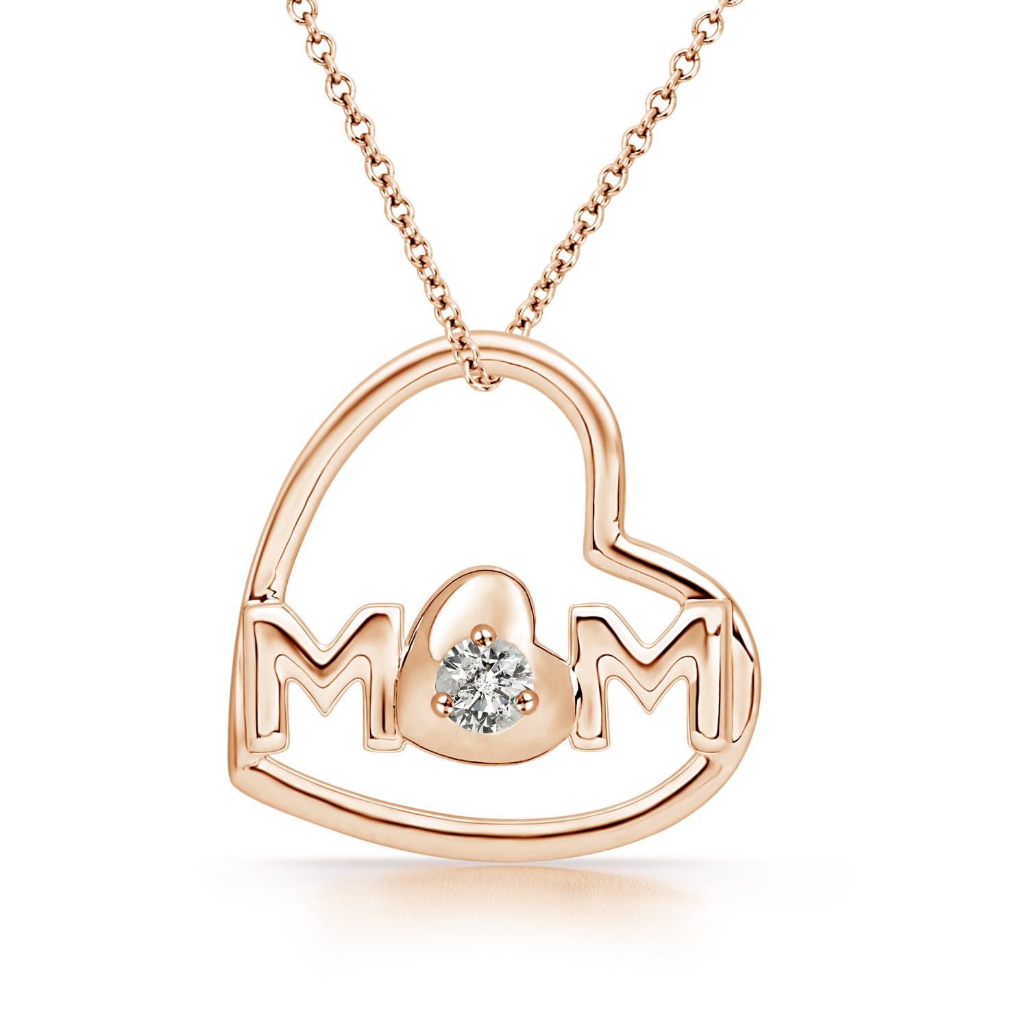 K, I3 / 0.07 CT / 14 KT Rose Gold