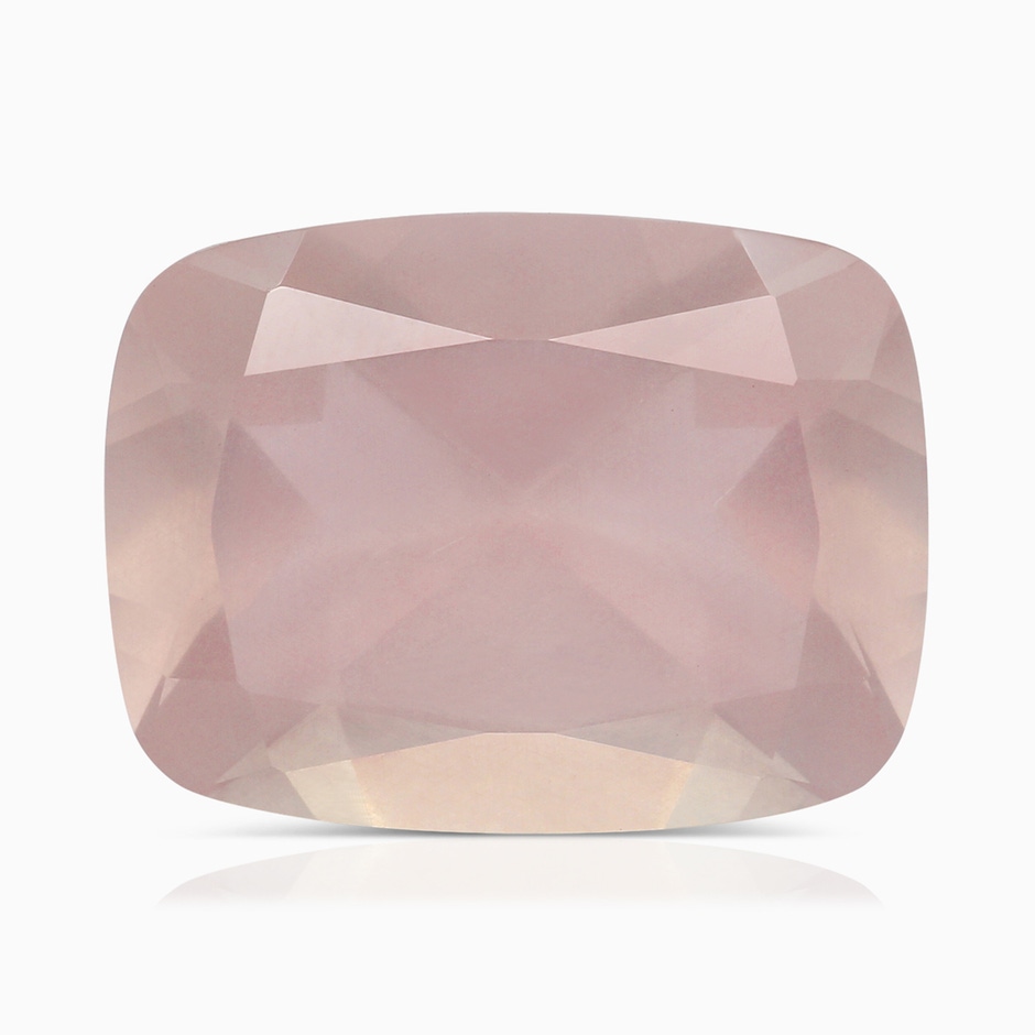 15.92x12.05x7.87mm AAAA GIA Certified Cushion Rectangular Rose Quartz Pendant with Halo in Yellow Gold side 699