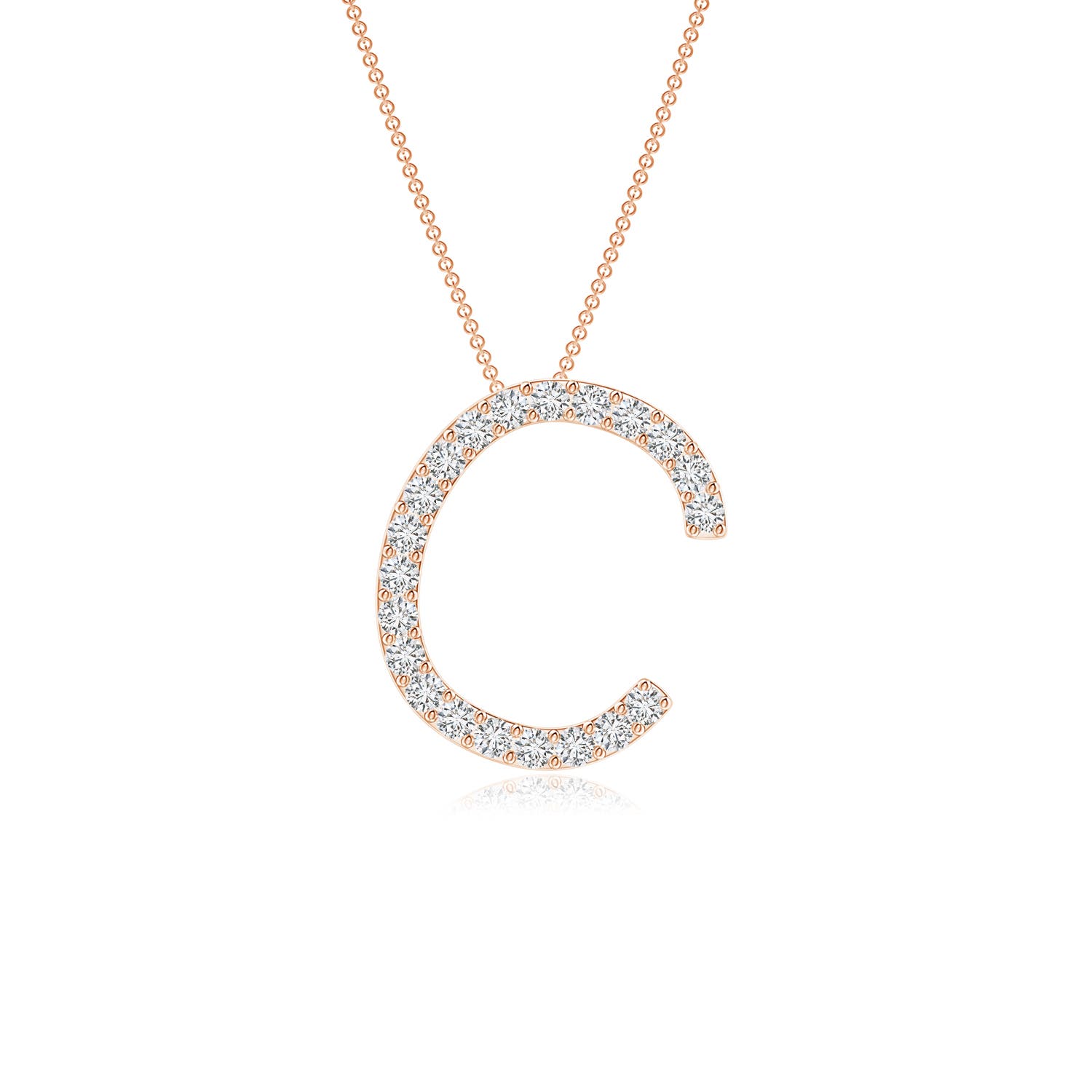 H, SI2 / 0.17 CT / 14 KT Rose Gold