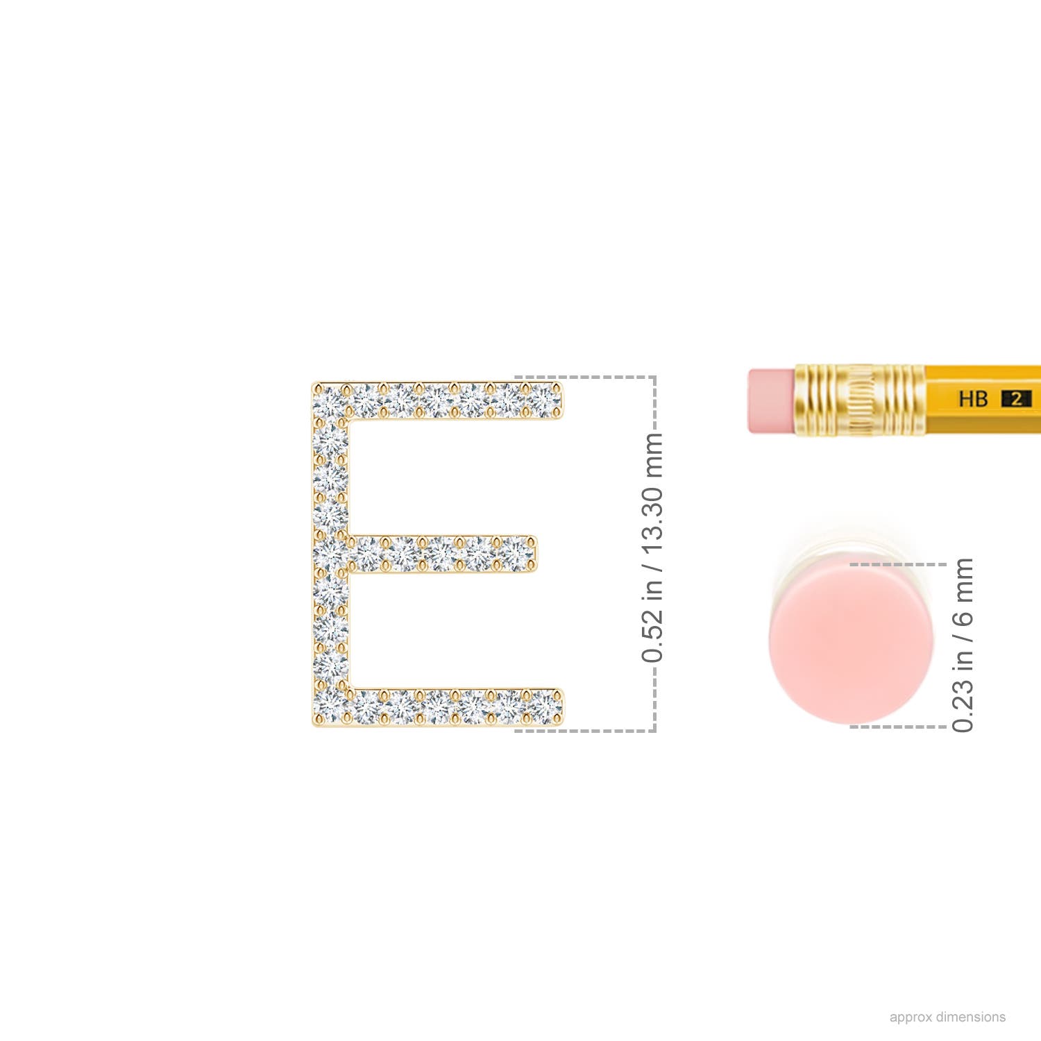 G, VS2 / 0.21 CT / 14 KT Yellow Gold