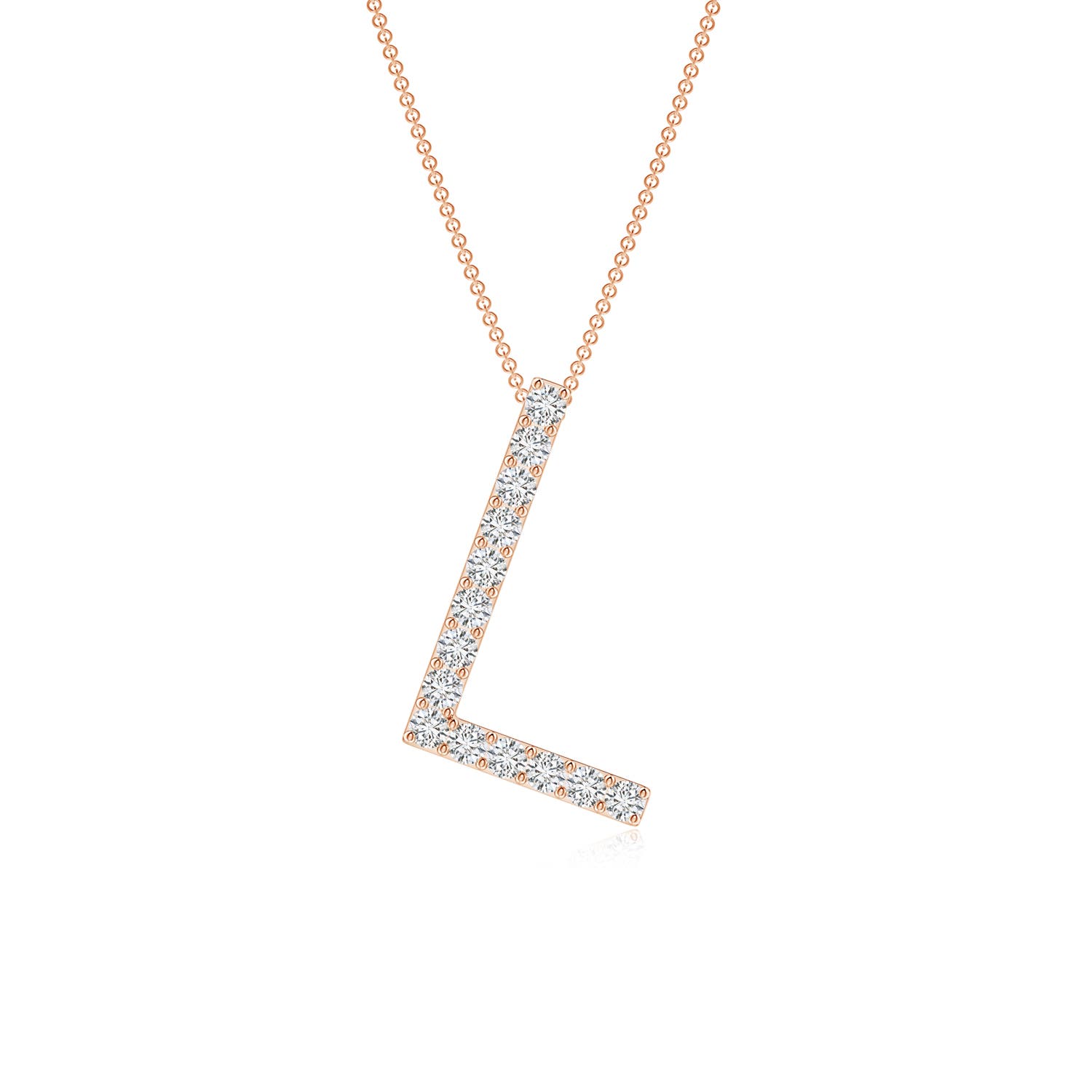 H, SI2 / 0.11 CT / 14 KT Rose Gold