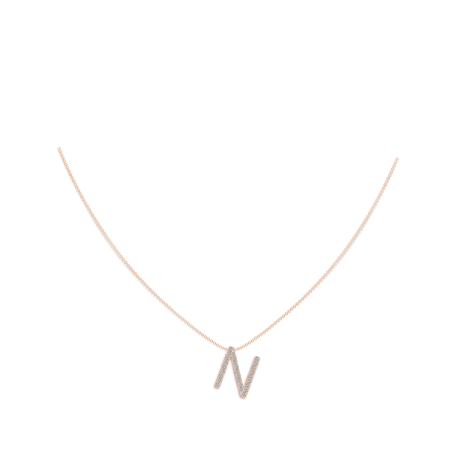 K, I3 / 0.22 CT / 14 KT Rose Gold