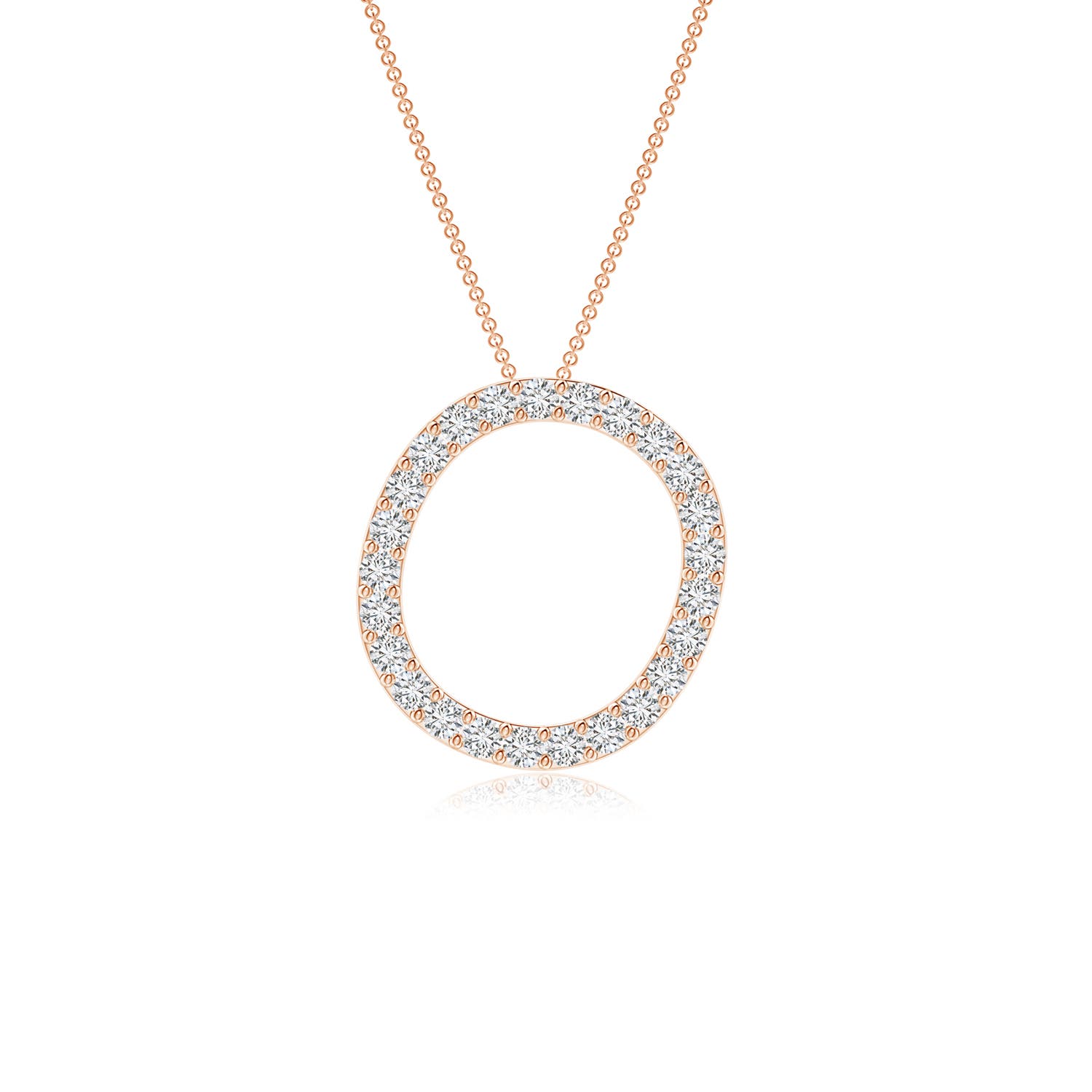 H, SI2 / 0.2 CT / 14 KT Rose Gold