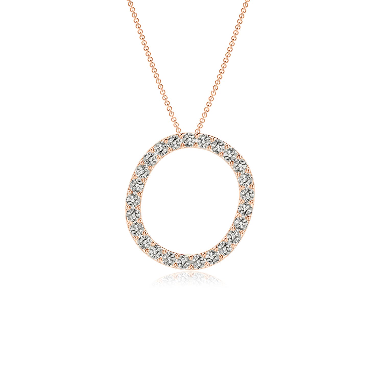 K, I3 / 0.2 CT / 14 KT Rose Gold