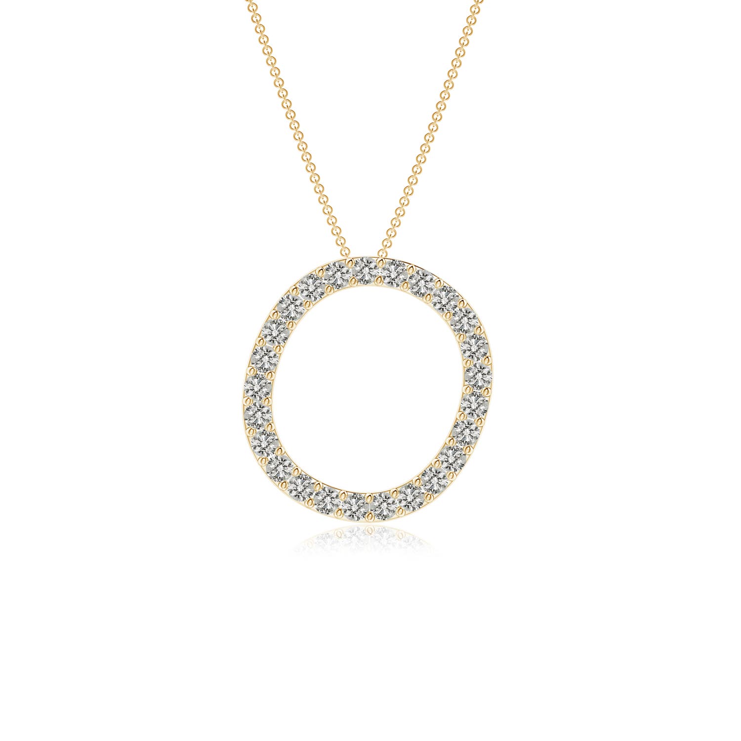 K, I3 / 0.2 CT / 14 KT Yellow Gold