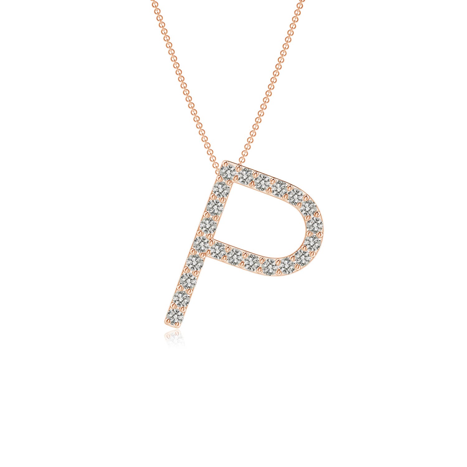 K, I3 / 0.19 CT / 14 KT Rose Gold