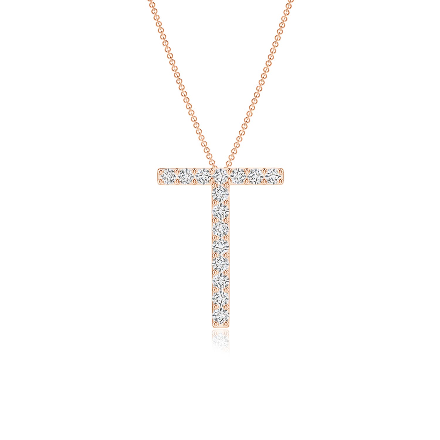 H, SI2 / 0.12 CT / 14 KT Rose Gold