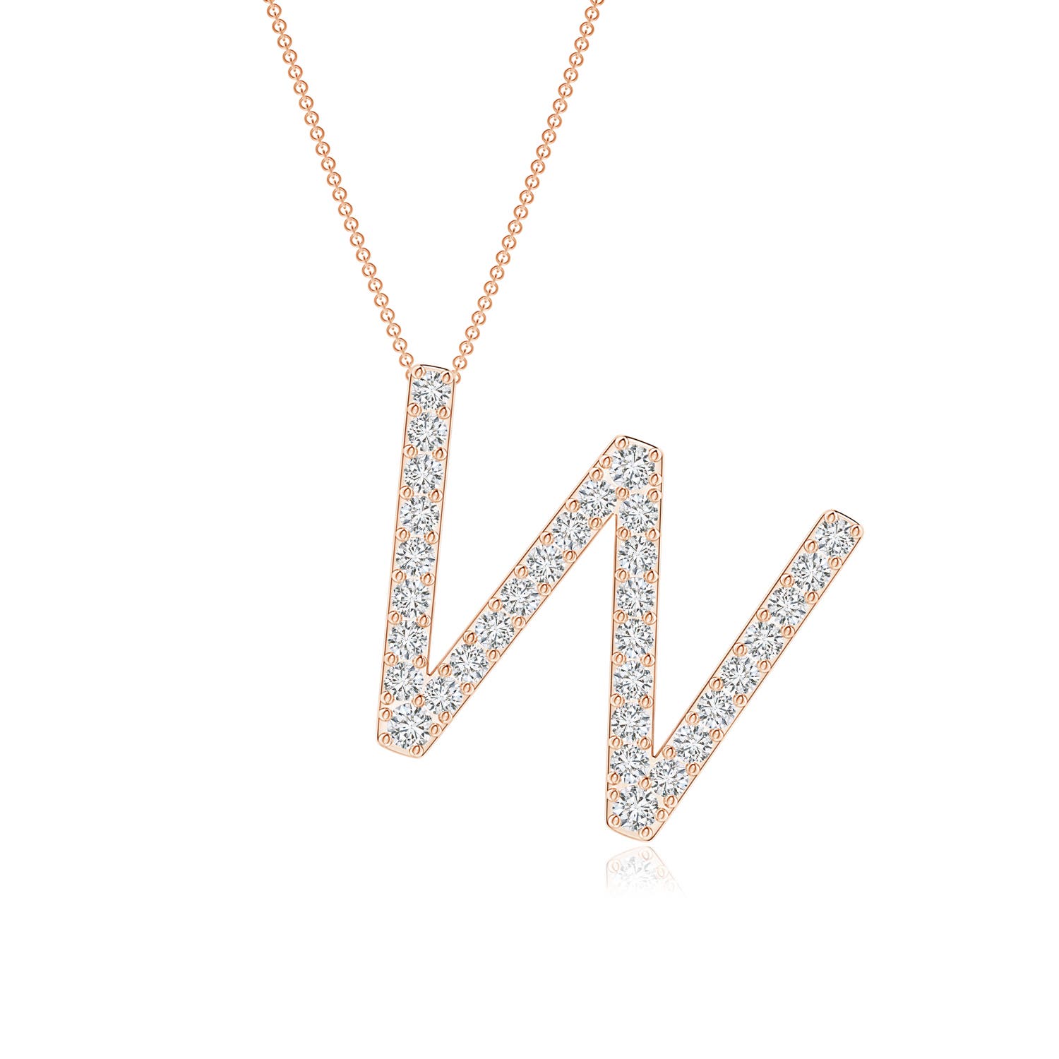 H, SI2 / 0.28 CT / 14 KT Rose Gold