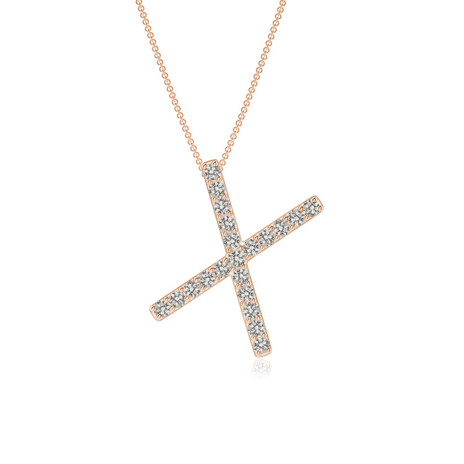 K, I3 / 0.17 CT / 14 KT Rose Gold