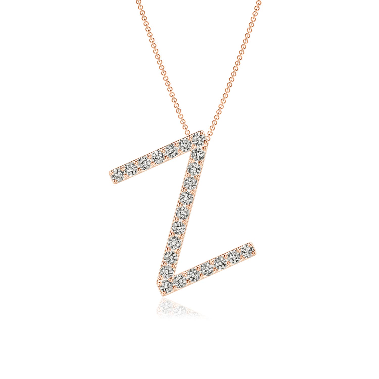 K, I3 / 0.18 CT / 14 KT Rose Gold