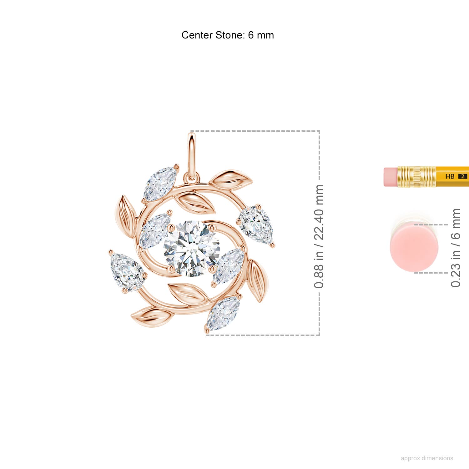 G, VS2 / 1.76 CT / 18 KT Rose Gold