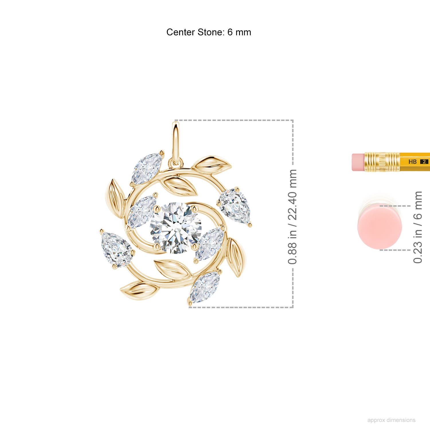 G, VS2 / 1.76 CT / 18 KT Yellow Gold