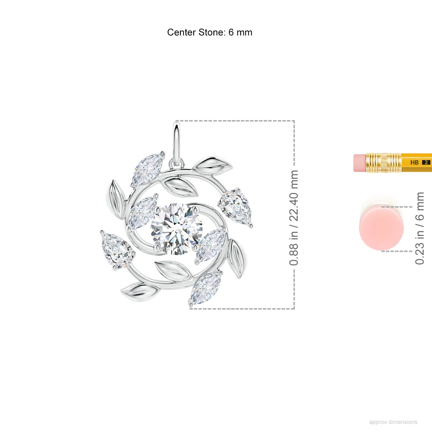 G, VS2 / 1.76 CT / 14 KT White Gold