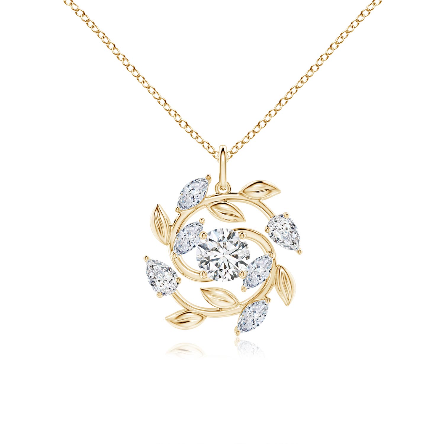 H, SI2 / 1.76 CT / 18 KT Yellow Gold