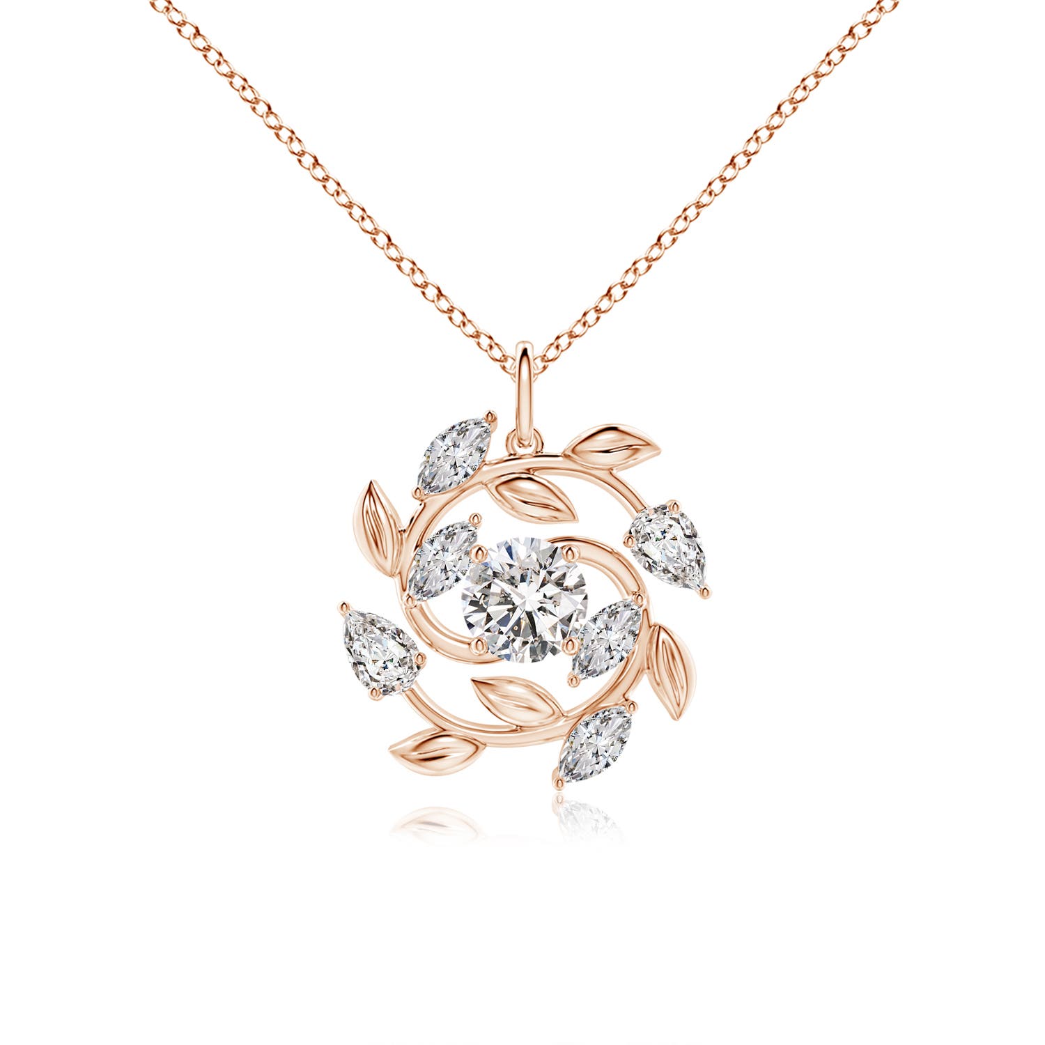 I-J, I1-I2 / 1.76 CT / 18 KT Rose Gold