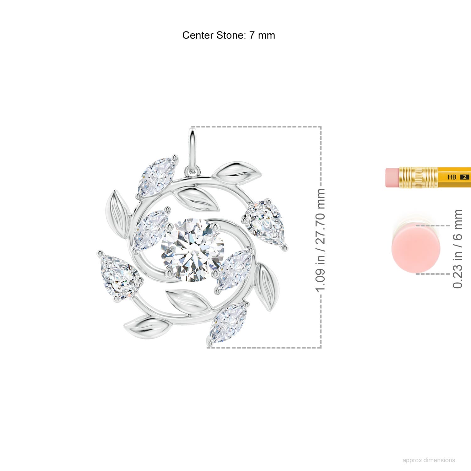 G, VS2 / 3.05 CT / 18 KT White Gold