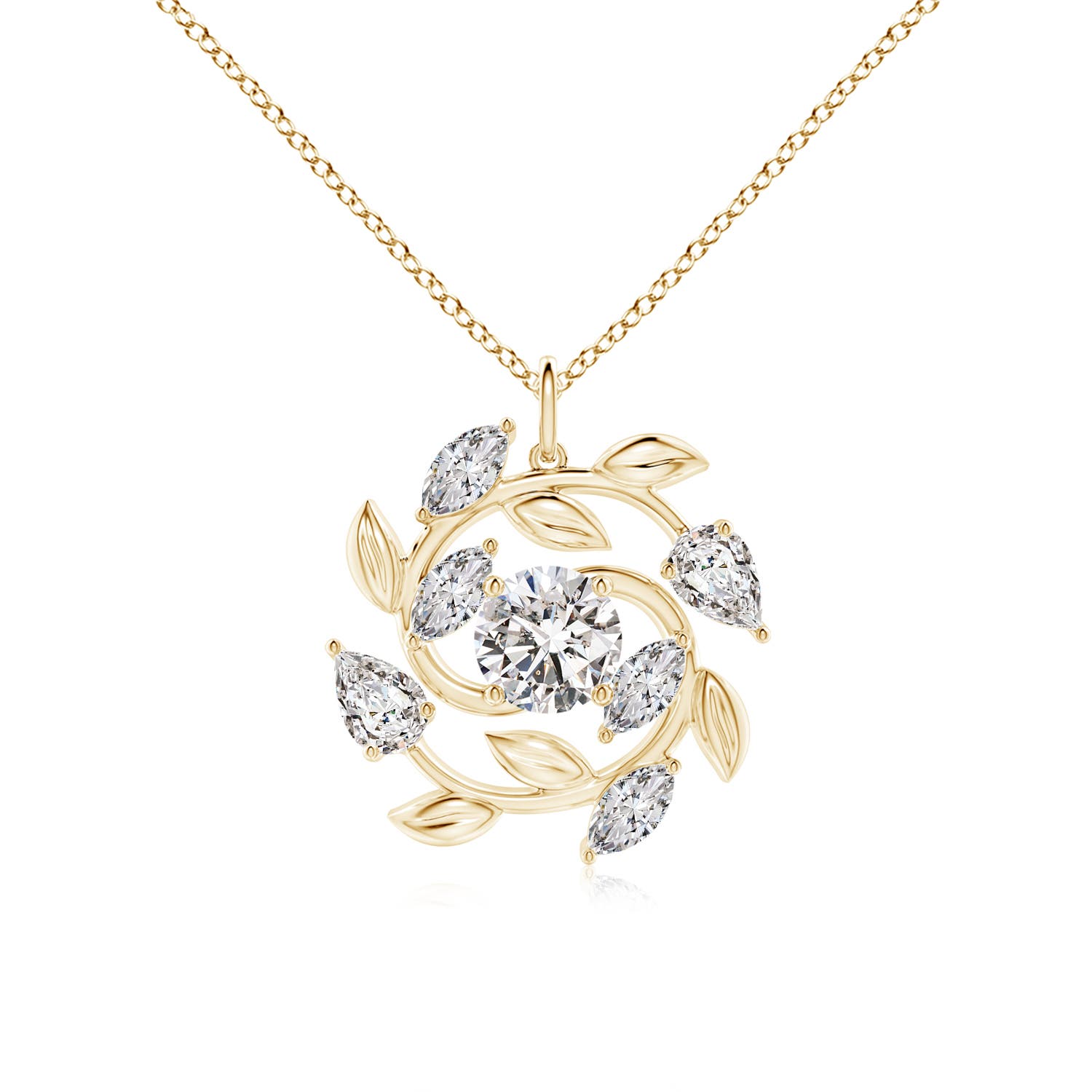 I-J, I1-I2 / 3.05 CT / 14 KT Yellow Gold