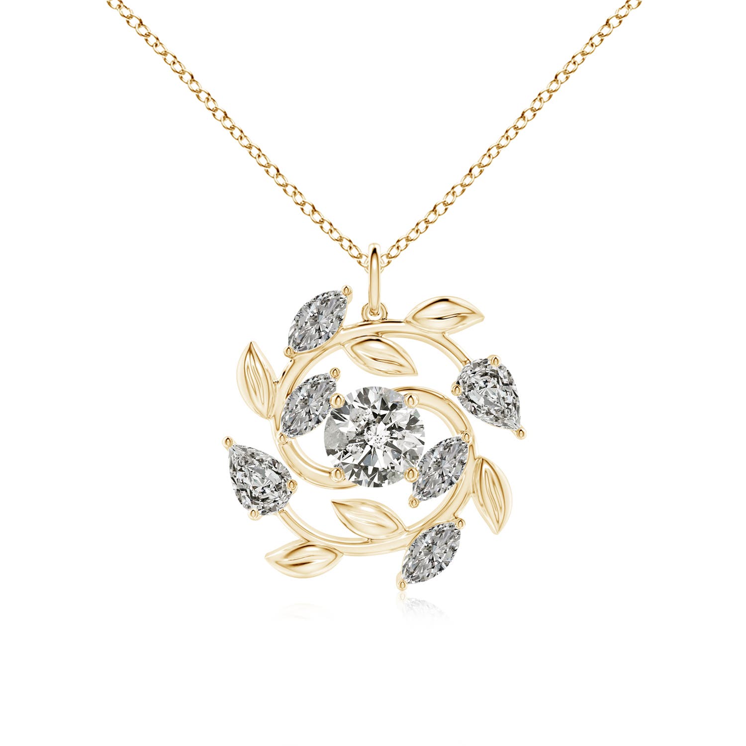 K, I3 / 3.05 CT / 14 KT Yellow Gold