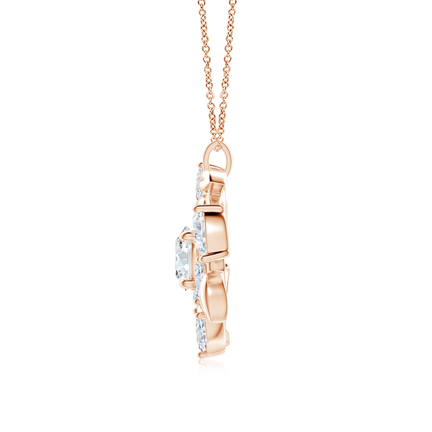 G, VS2 / 4.62 CT / 18 KT Rose Gold