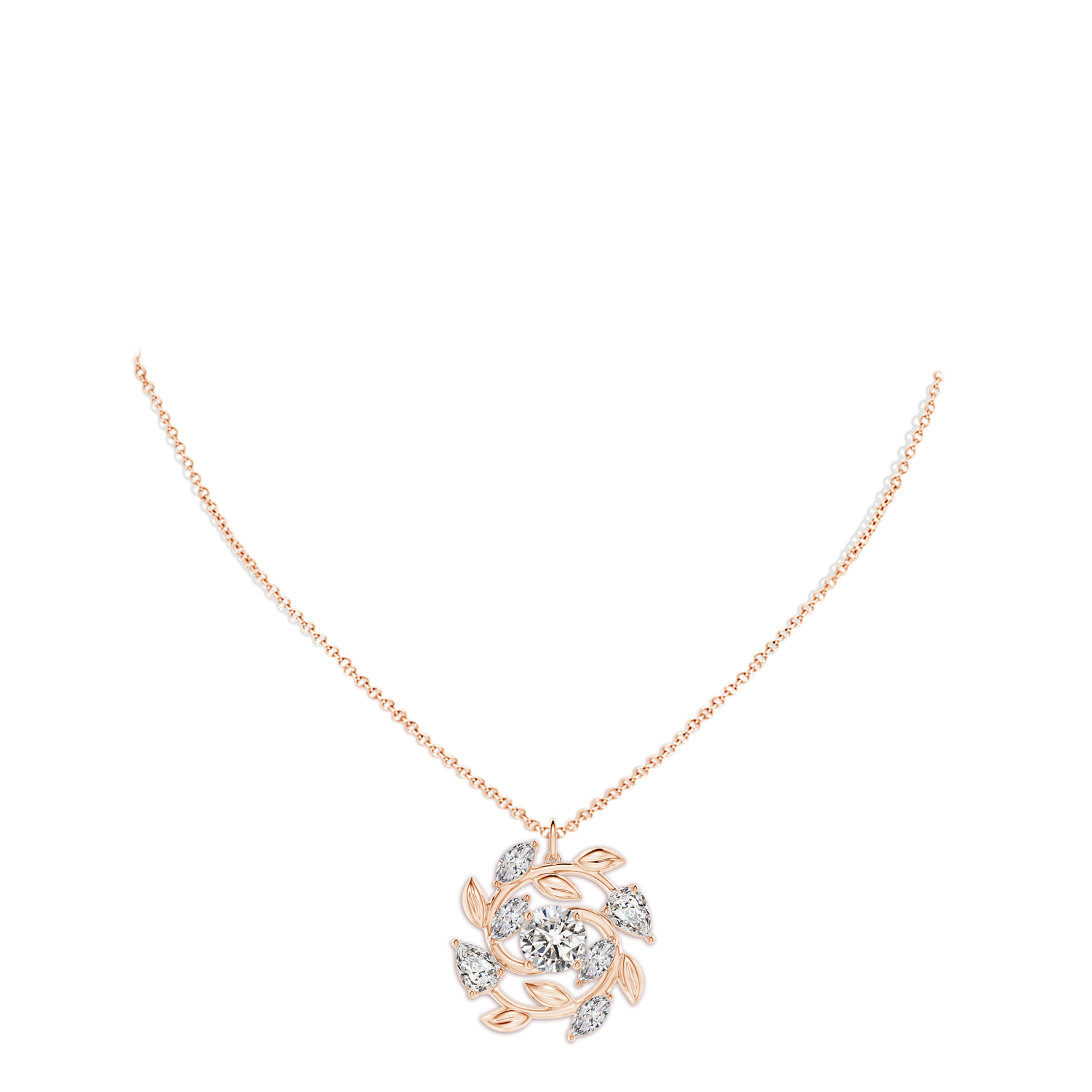 I-J, I1-I2 / 4.62 CT / 18 KT Rose Gold