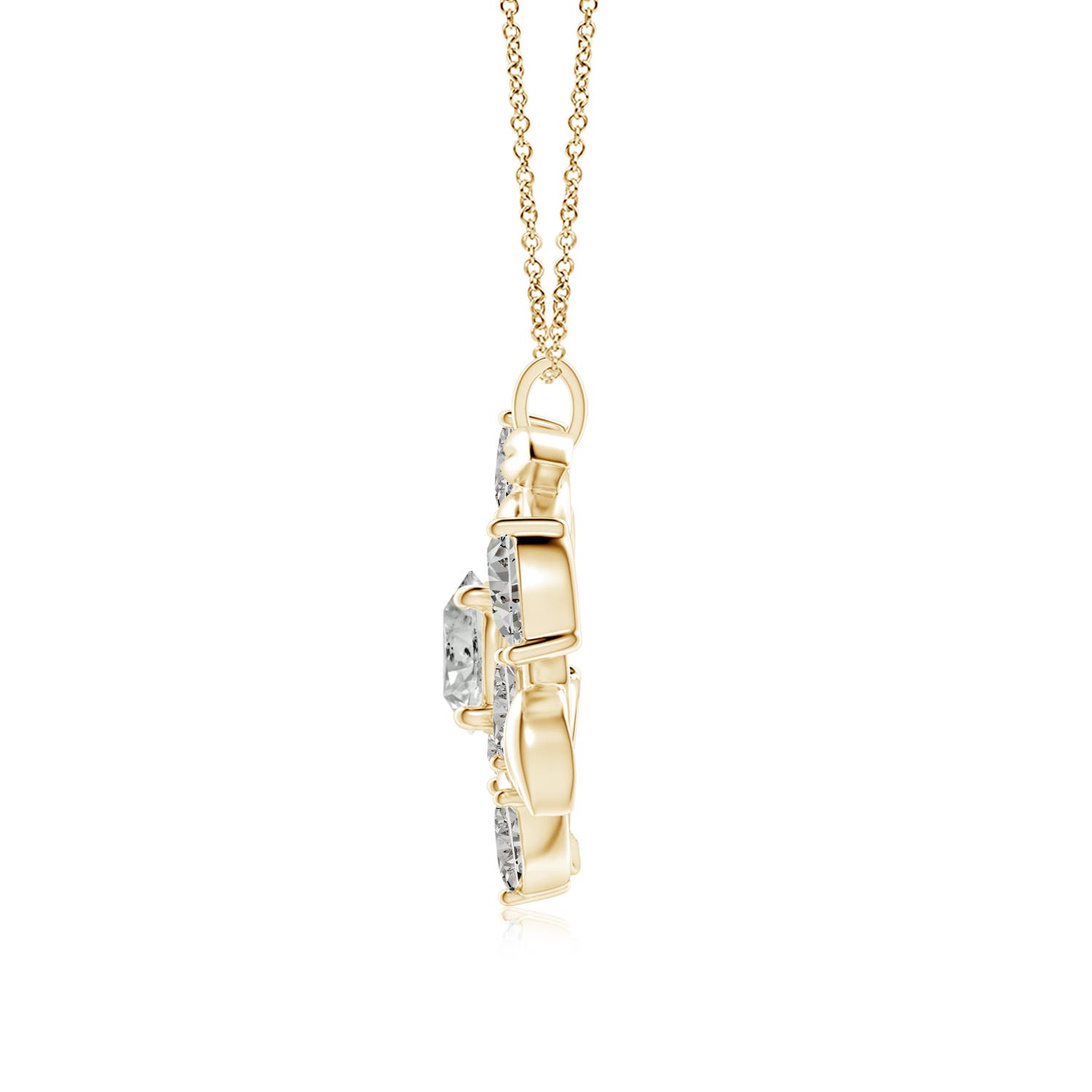 K, I3 / 4.62 CT / 14 KT Yellow Gold