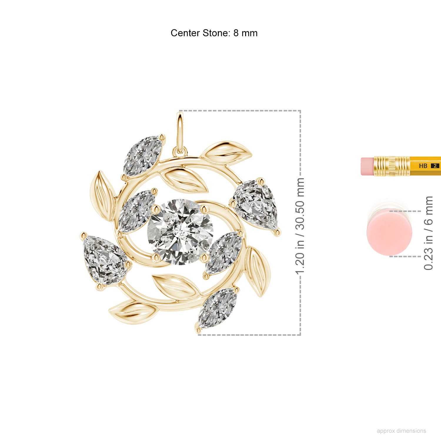 K, I3 / 4.62 CT / 14 KT Yellow Gold