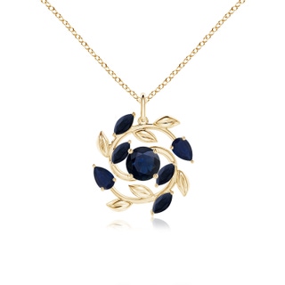 Round A Blue Sapphire