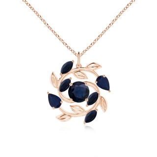 Round A Blue Sapphire