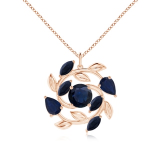 Round A Blue Sapphire