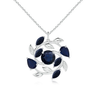 Round A Blue Sapphire